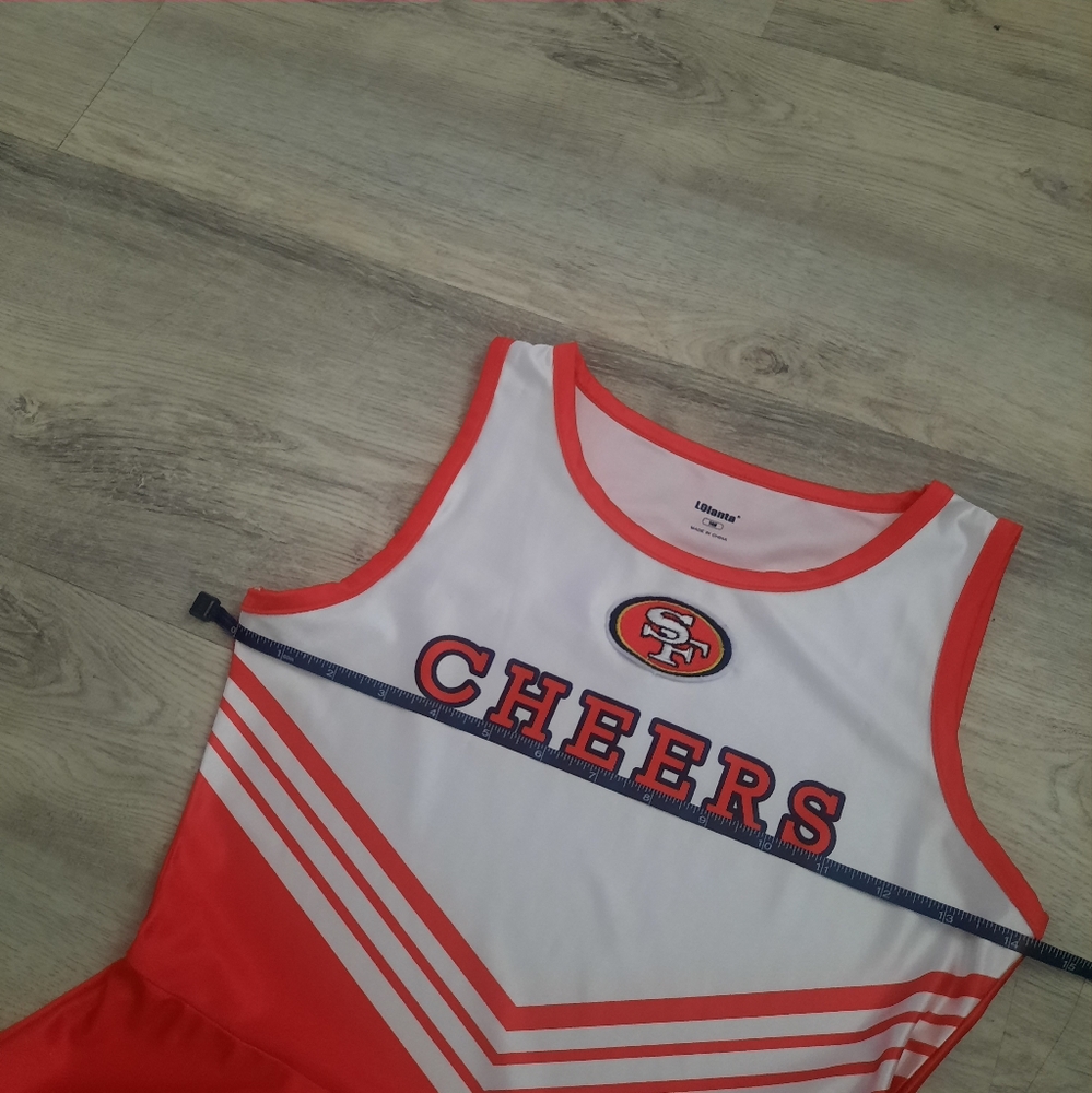 San Francisco 49er Girls Cheerleader Dress - Picture 6 of 7